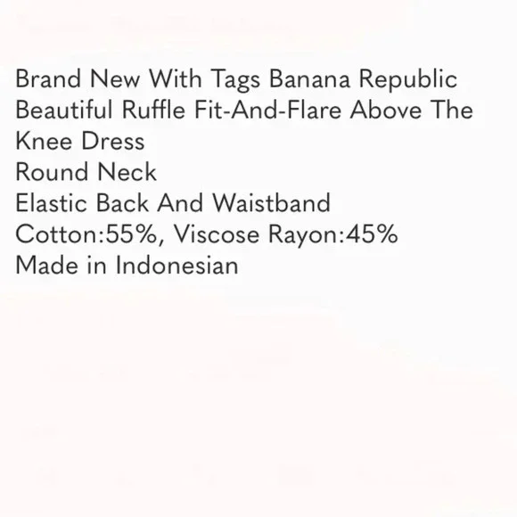 Banana Republic Ruffle Fit-and-Flare Dress - Picture 12 of 12